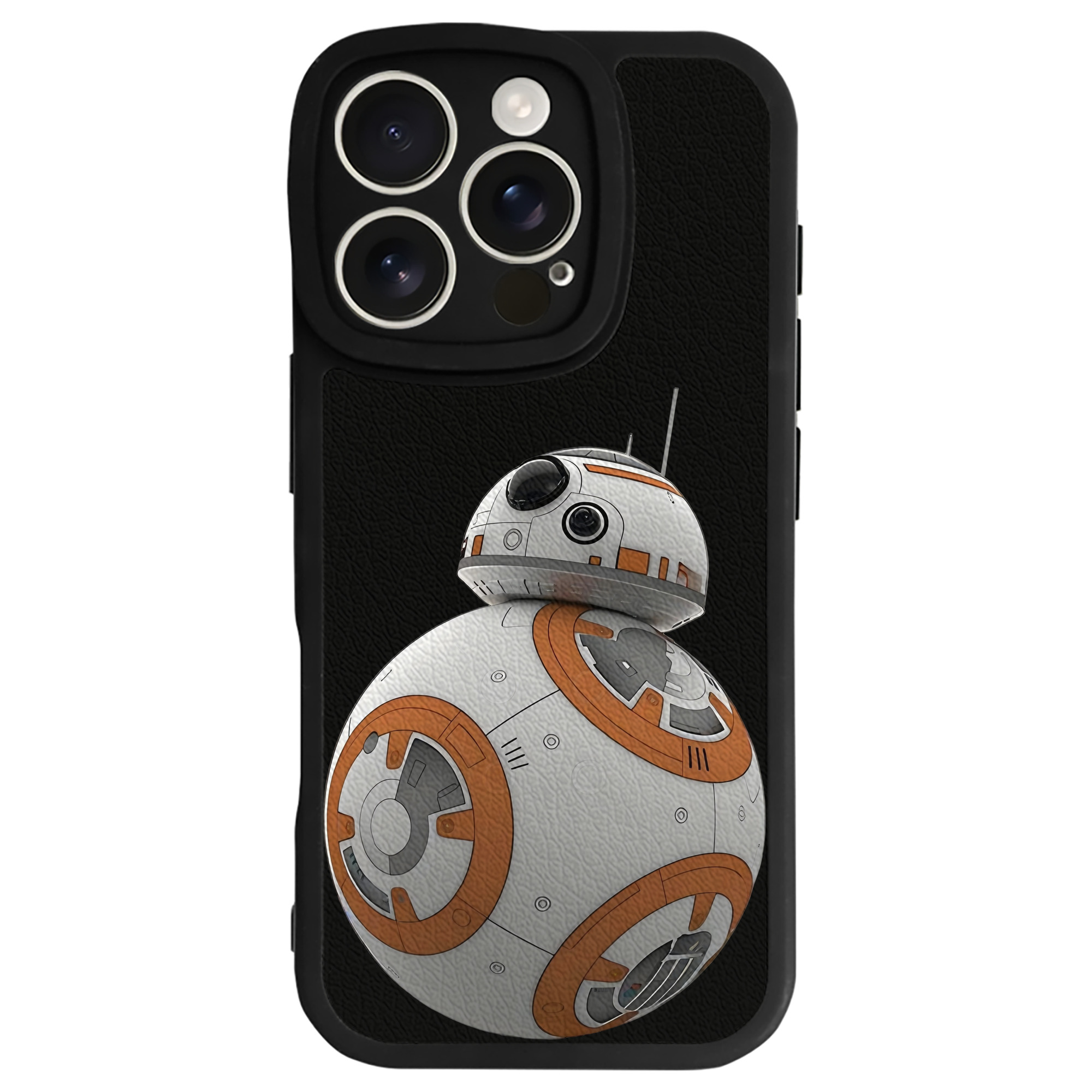 （画像用） スター・ウォーズ Star Wars 【iPhone 16シリーズ対応】シリコンスマホケース（レザー調） 材質：シリコン